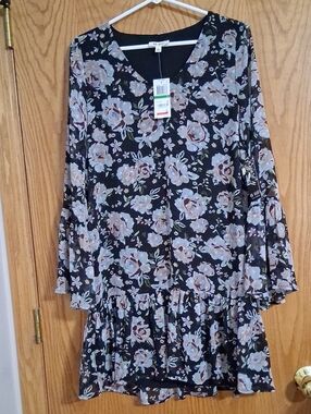 Onehart floral dress, size L